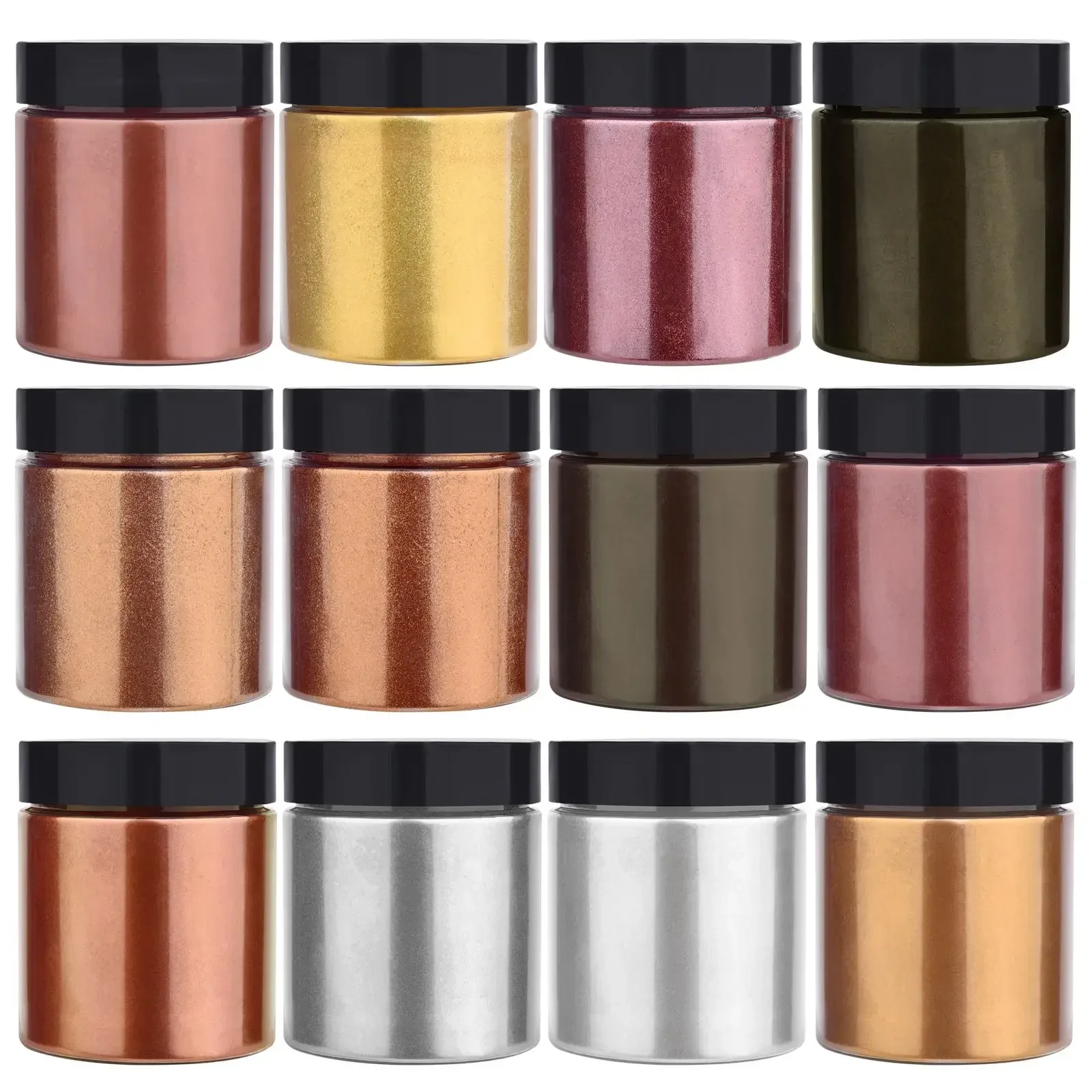 50g/Bottle Metallic Glitter Po - Glitter Powder Resin 评论和价格