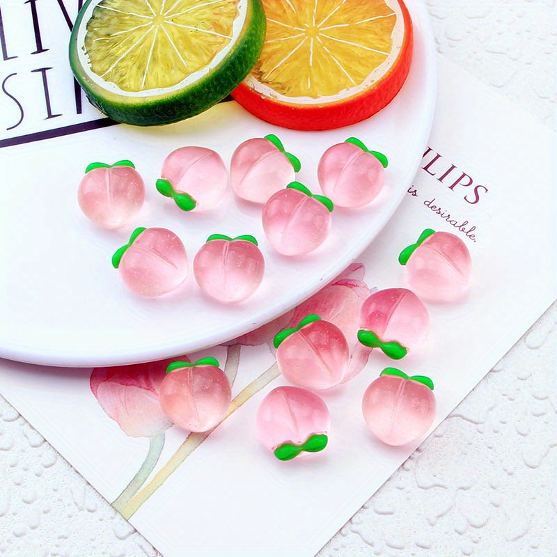 10Pcs New Transparent Peach Fl - Resin Art Supplies Near Me 评论和价格