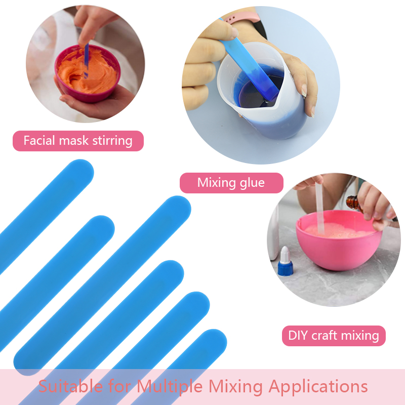 Silicone Stir Sticks Reusable  - Glitter Powder Resin 评论和价格