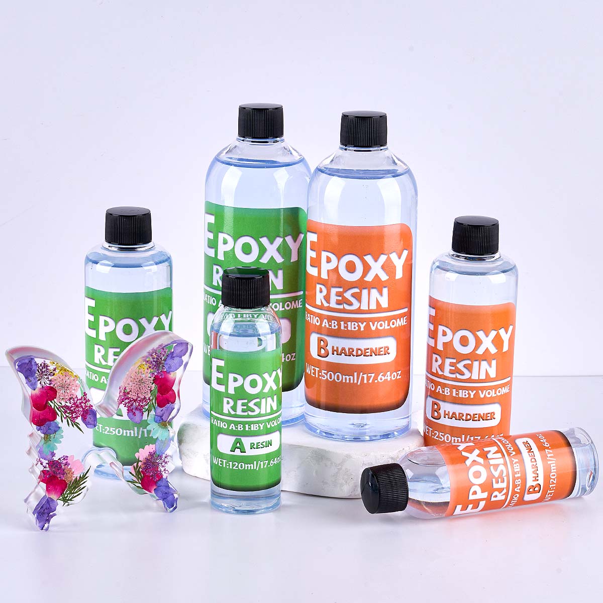 1:1 Ratio Epoxy Resin Kit Anti - Resin Art Tool Kit 评论和价格