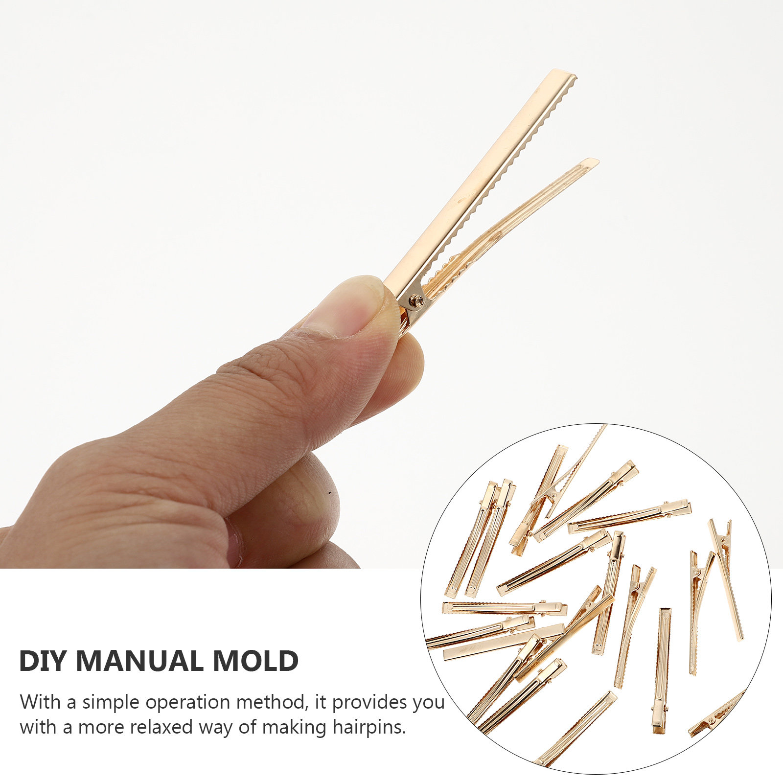 1Set Silicone Hair Clips Mold  - Resin Art Handmade 评论和价格