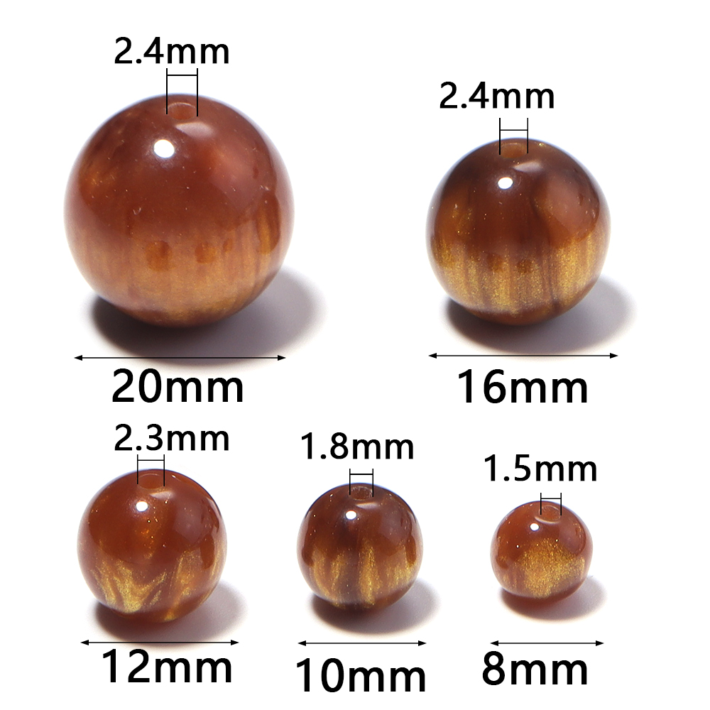 5-30pcs/lot 8-20mm Gilding Res - Resin Art Supplies Near Me 评论和价格