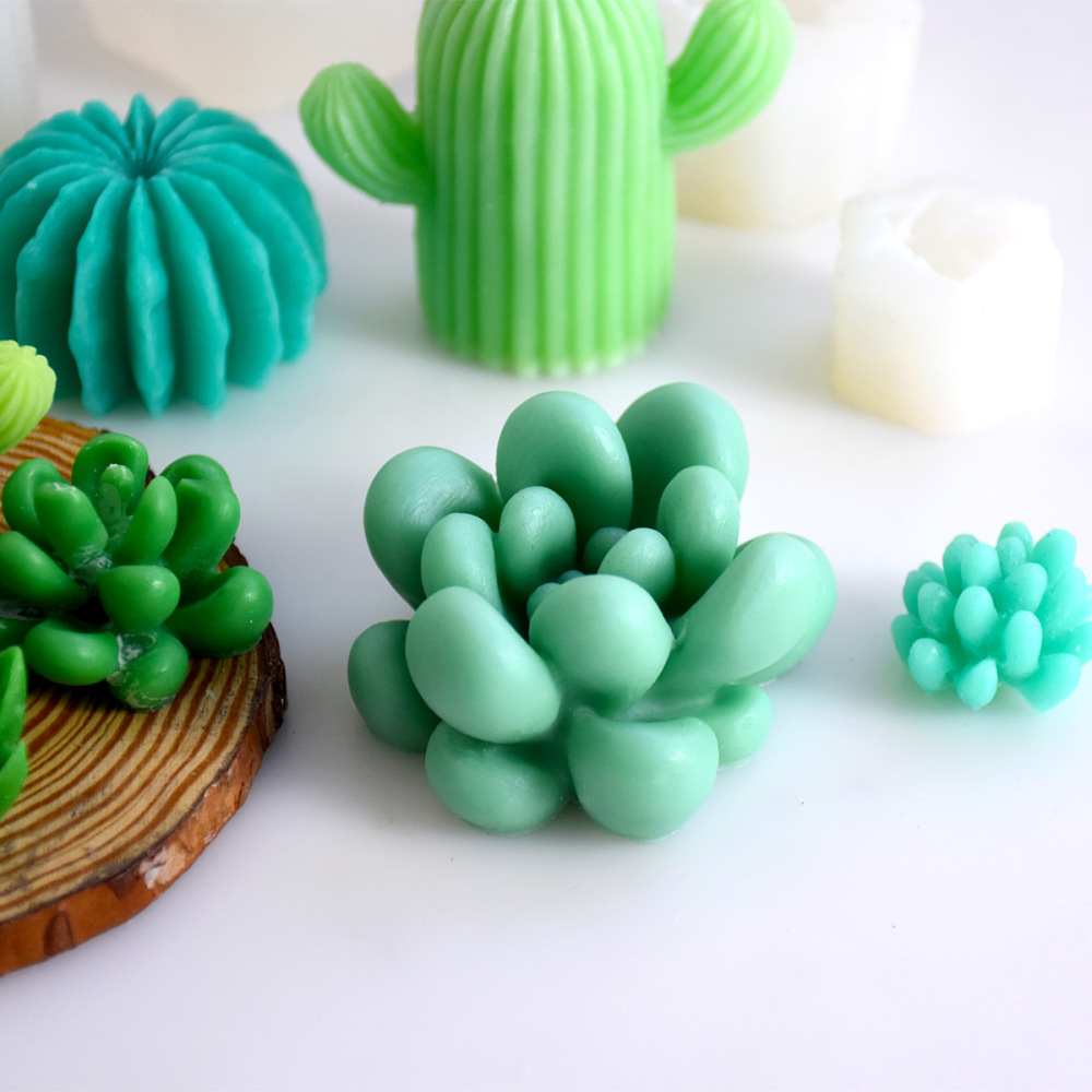 Creative 3D Cactus Silicone Mo - Resin Art Tool Kit 评论和价格