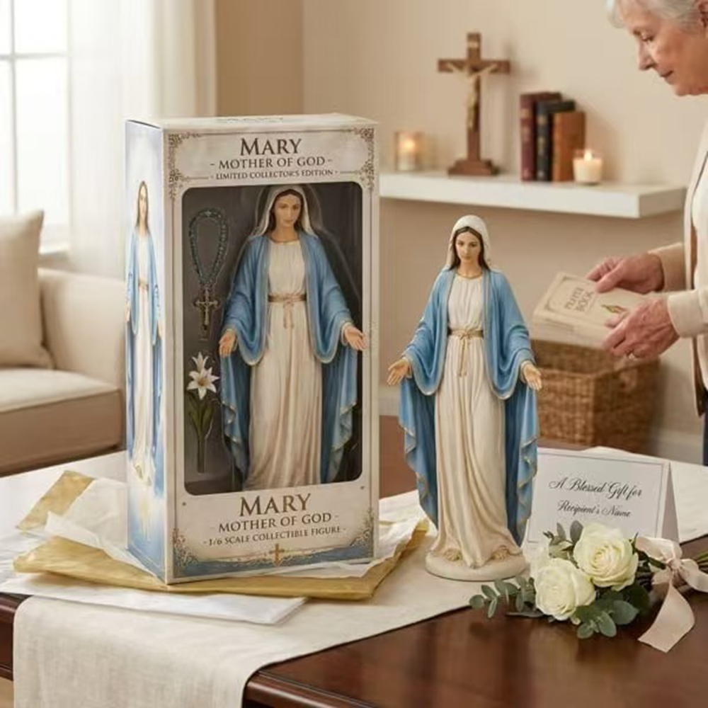 Virgin Mary Desktop Figurine O - Resin Art Mary 评论和价格