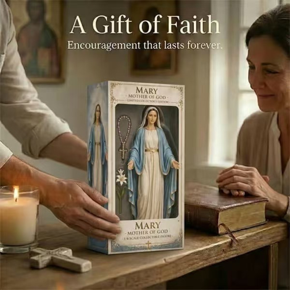 Virgin Mary Desktop Figurine O - Resin Art Mary 评论和价格