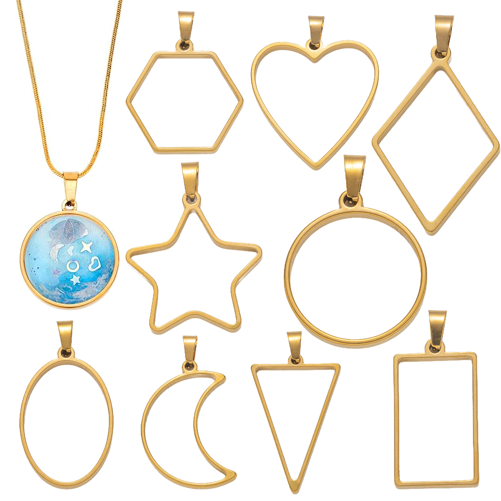 5pcs Stainless Steel Open Back - Resin Art Supplies Near Me 评论和价格