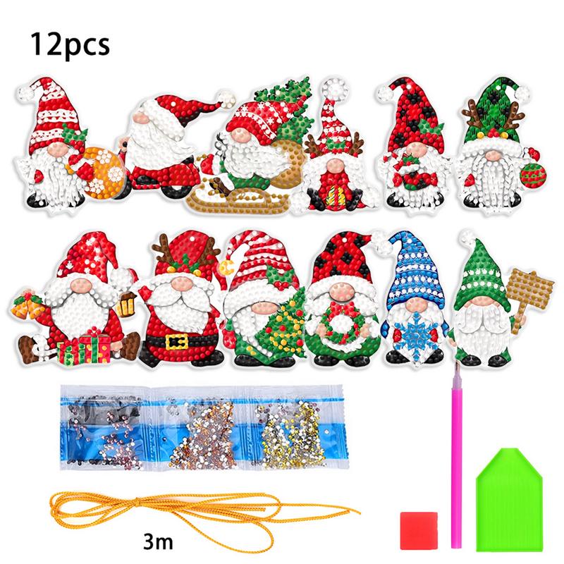 Christmas Art Painting Pendant - Resin Art Tool Kit 评论和价格