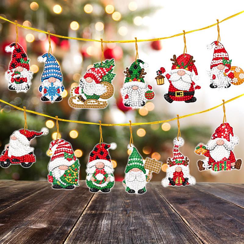 Christmas Art Painting Pendant - Resin Art Tool Kit 评论和价格