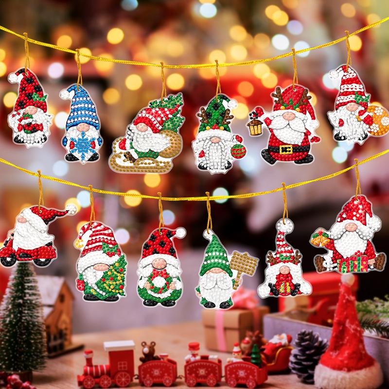 Christmas Art Painting Pendant - Resin Art Tool Kit 评论和价格