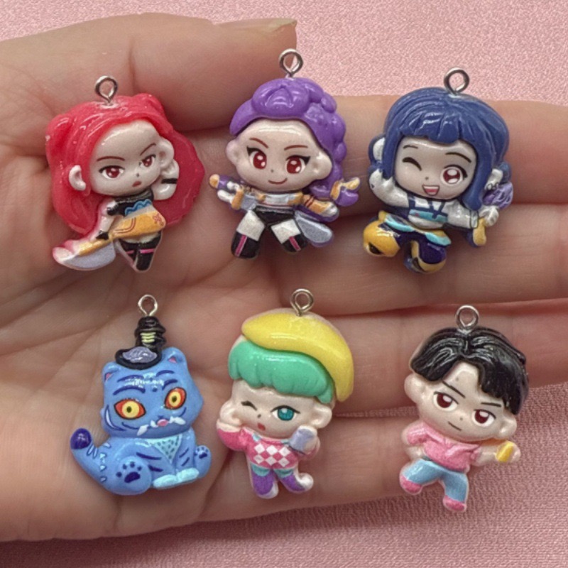 10pcs resin cartoon pendant, D - Resin Art Supplies Near Me 评论和价格