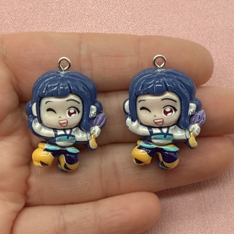 10pcs resin cartoon pendant, D - Resin Art Supplies Near Me 评论和价格