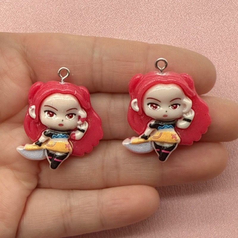 10pcs resin cartoon pendant, D - Resin Art Supplies Near Me 评论和价格