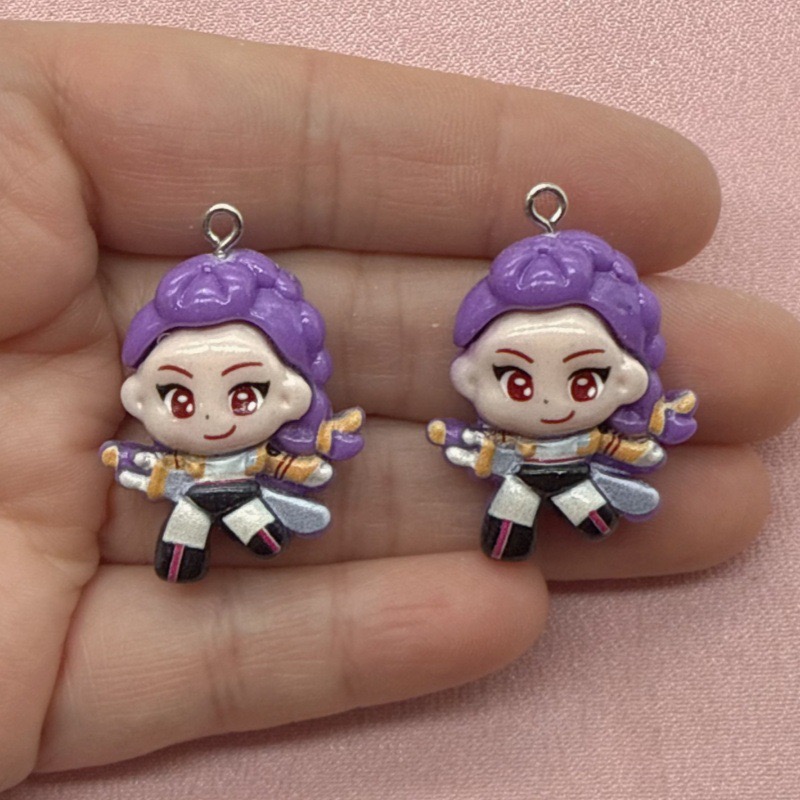 10pcs resin cartoon pendant, D - Resin Art Supplies Near Me 评论和价格