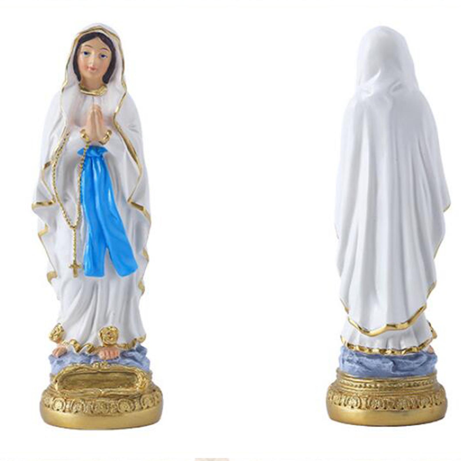 Mary Statue Figurine Sculpture - Resin Art Mary 评论和价格