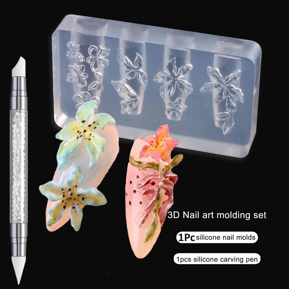 2/3pcs Lily & Cherry Blossom P - Resin Art Tool Kit 评论和价格