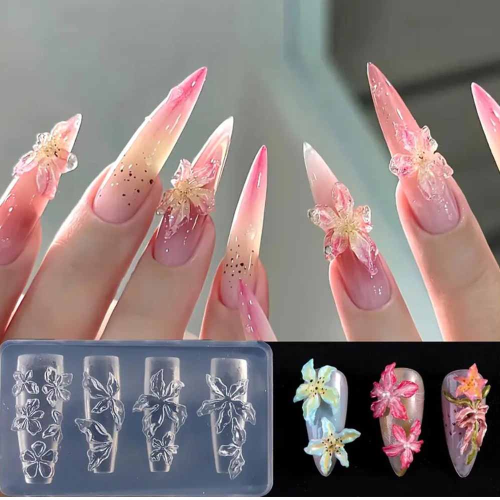 2/3pcs Lily & Cherry Blossom P - Resin Art Tool Kit 评论和价格