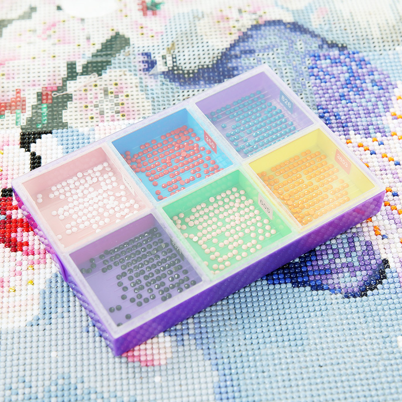 6 Grids Palette With Cover Dia - Resin Art Tool Kit 评论和价格