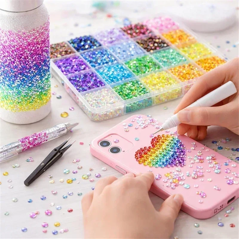 3mm Color Diy Resin Rhinestone - Resin Art Tool Kit 评论和价格