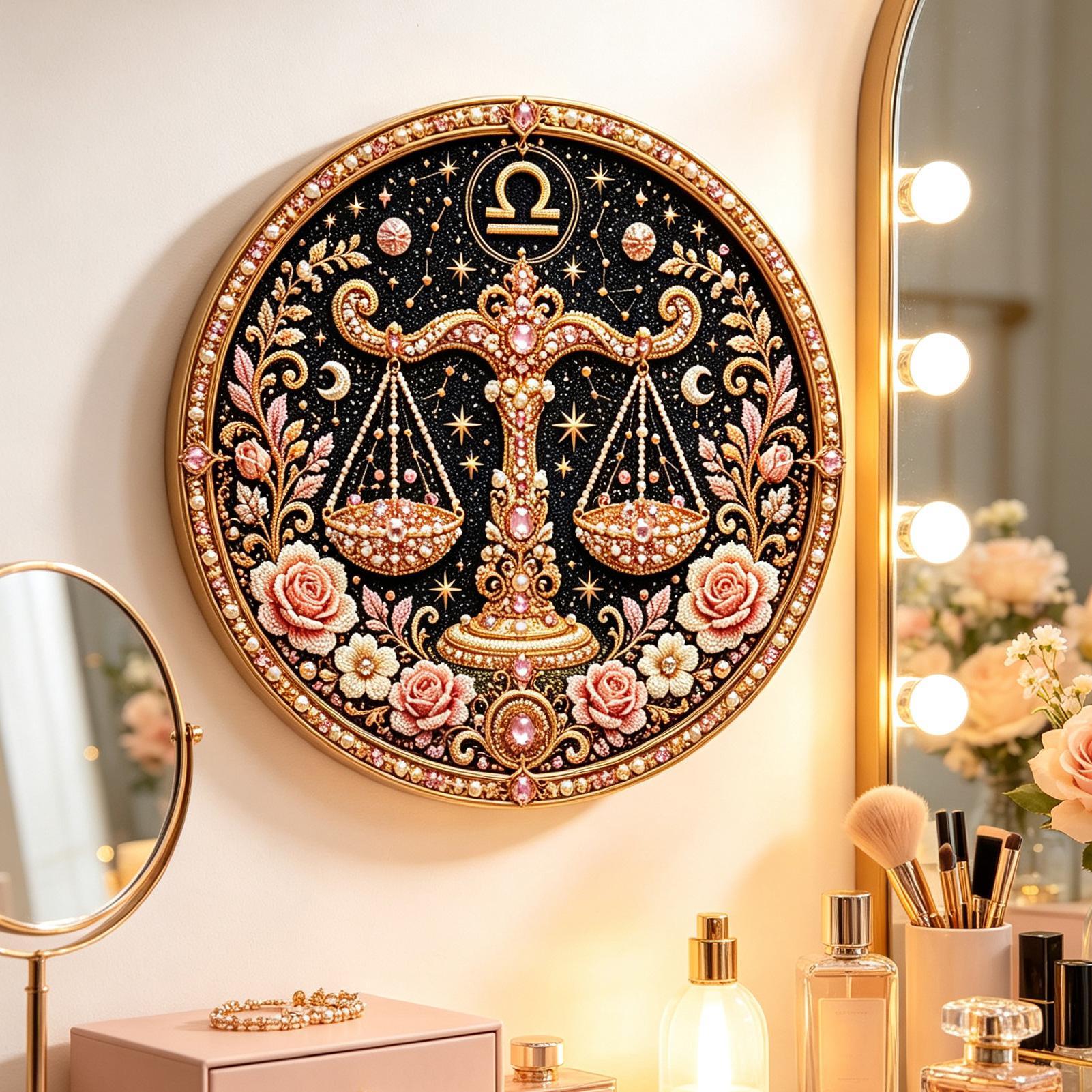 12 Zodiacs Signs Pearl Art Kit - Resin Art Wall Decor 评论和价格