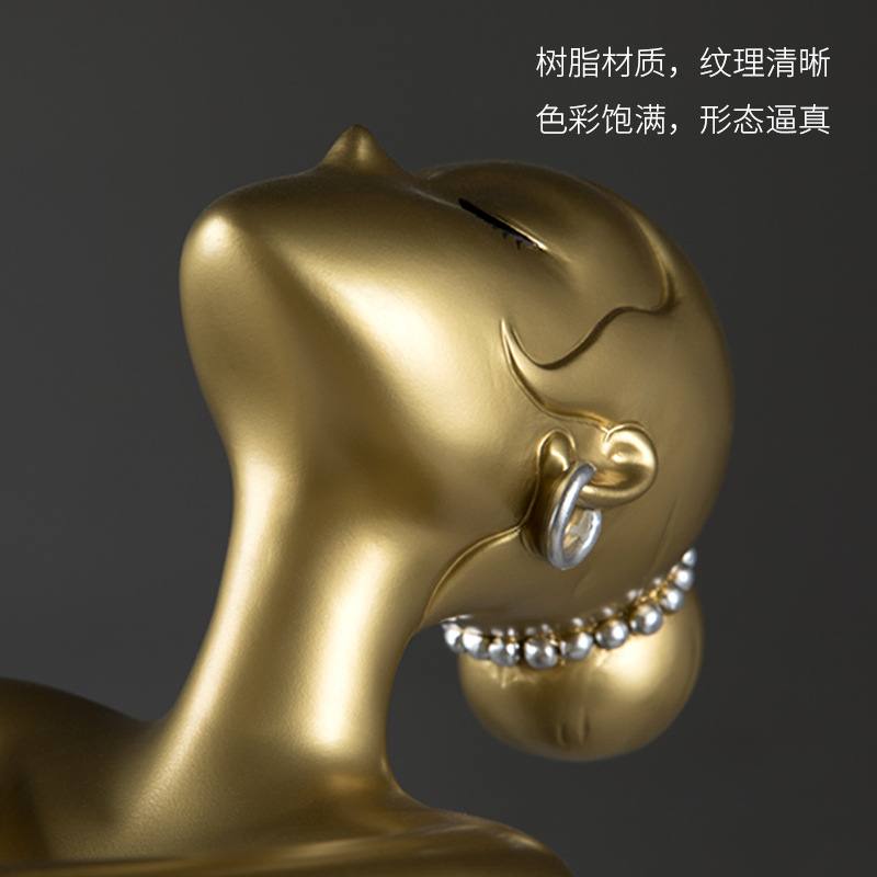 Resin Kneeling Girls Figurine  - Resin Art Wooden Tray 评论和价格