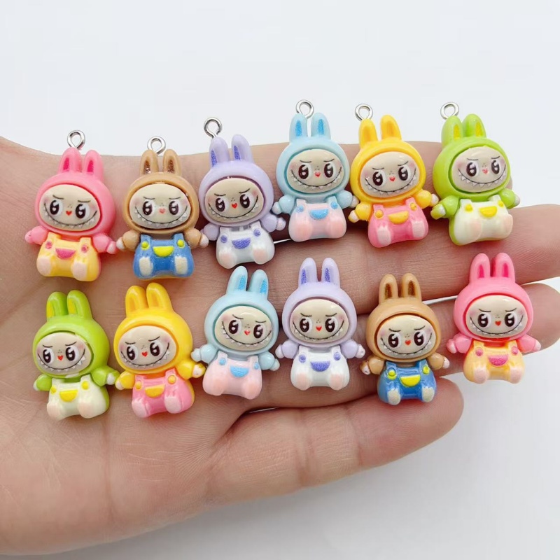 10Pcs Kawaii Rabbit Strawberry - Resin Art Supplies Near Me 评论和价格