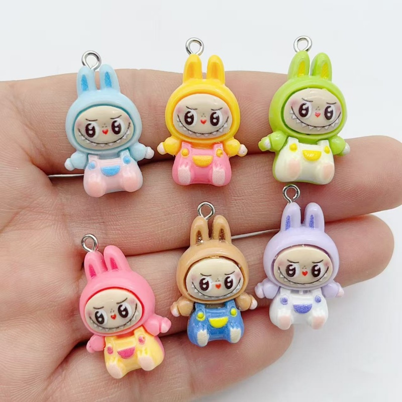 10Pcs Kawaii Rabbit Strawberry - Resin Art Supplies Near Me 评论和价格