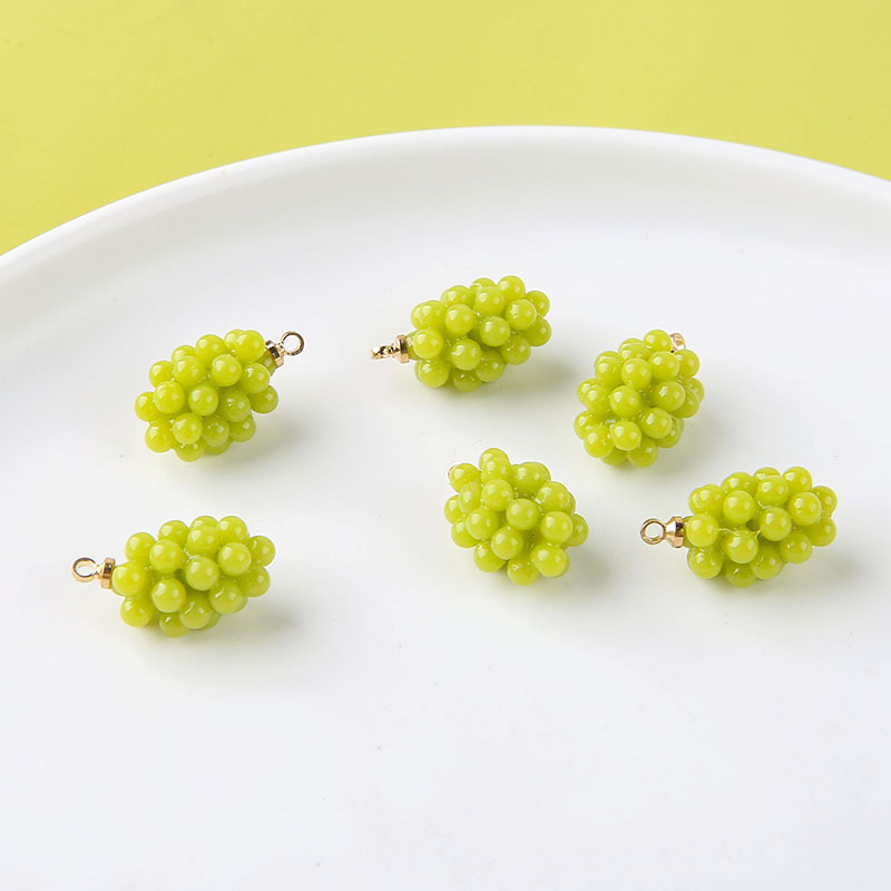 6pcs Cute Little Grapes Resin  - Resin Art Supplies Near Me 评论和价格