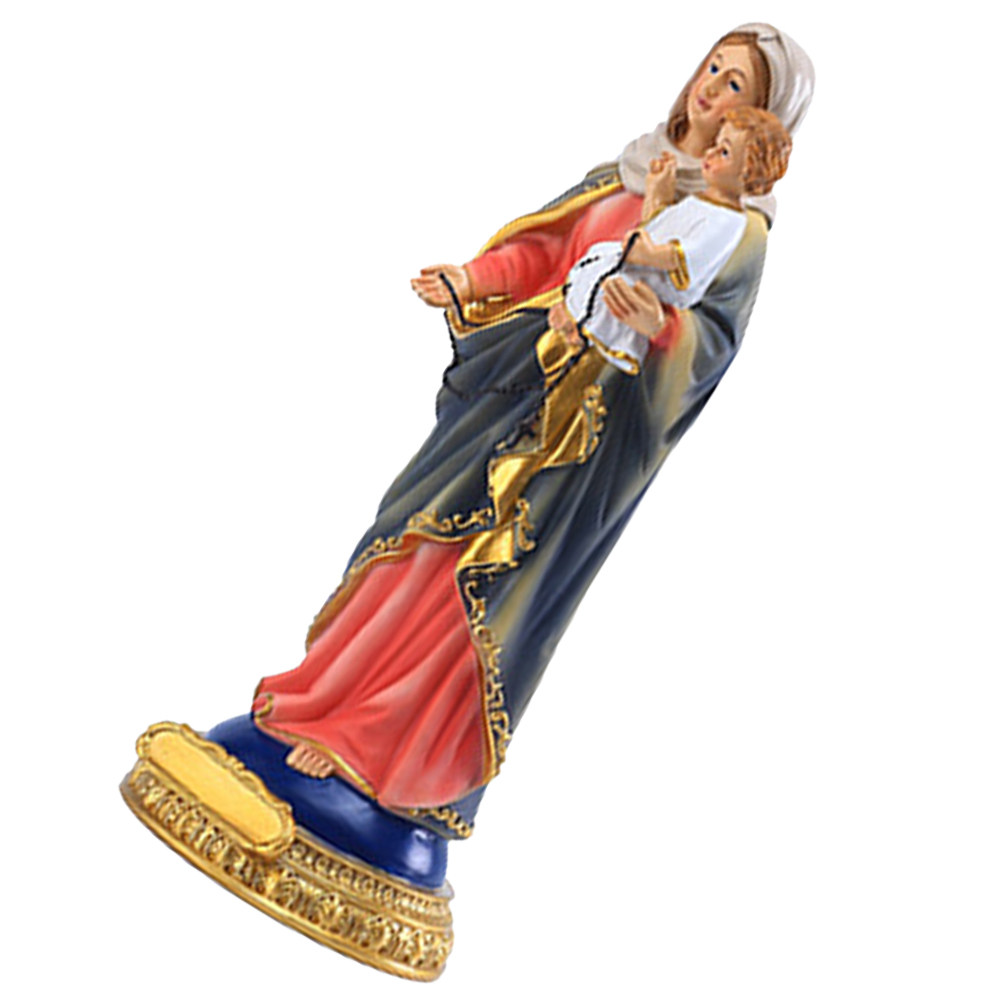 Virgin Mary Resin Religious Or - Resin Art Mary 评论和价格