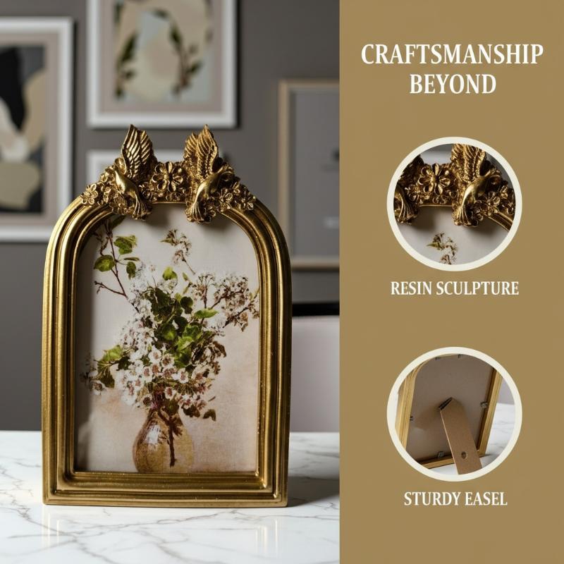 For Desk Wall Decoration Oval  - Resin Art Frame 评论和价格