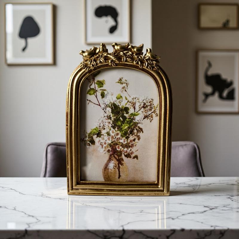 For Desk Wall Decoration Oval  - Resin Art Frame 评论和价格
