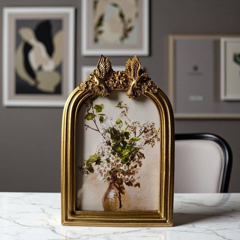 For Desk Wall Decoration Oval  - Resin Art Frame 评论和价格