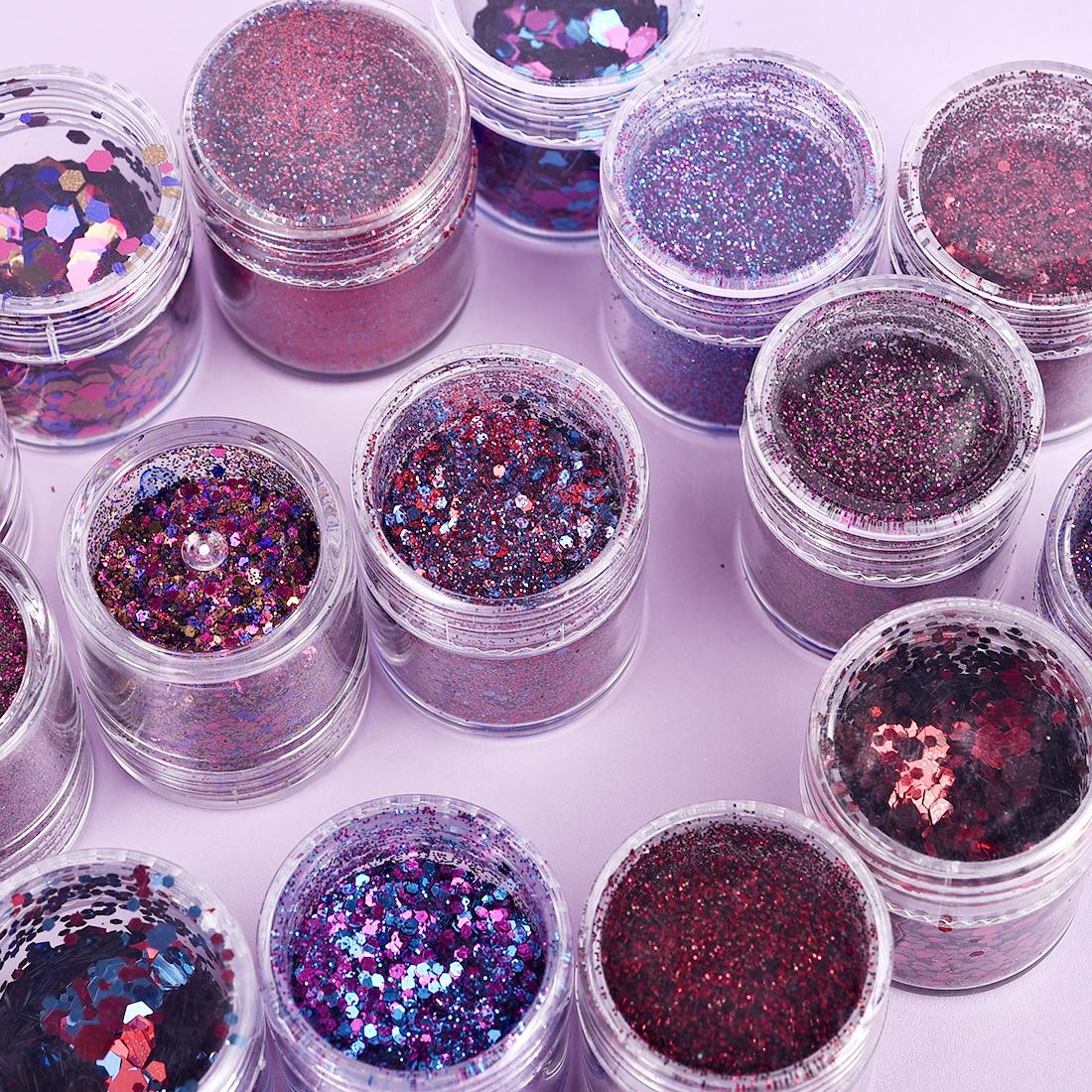 4/5 bottles Dreamlike Glitter  - Glitter Powder Resin 评论和价格
