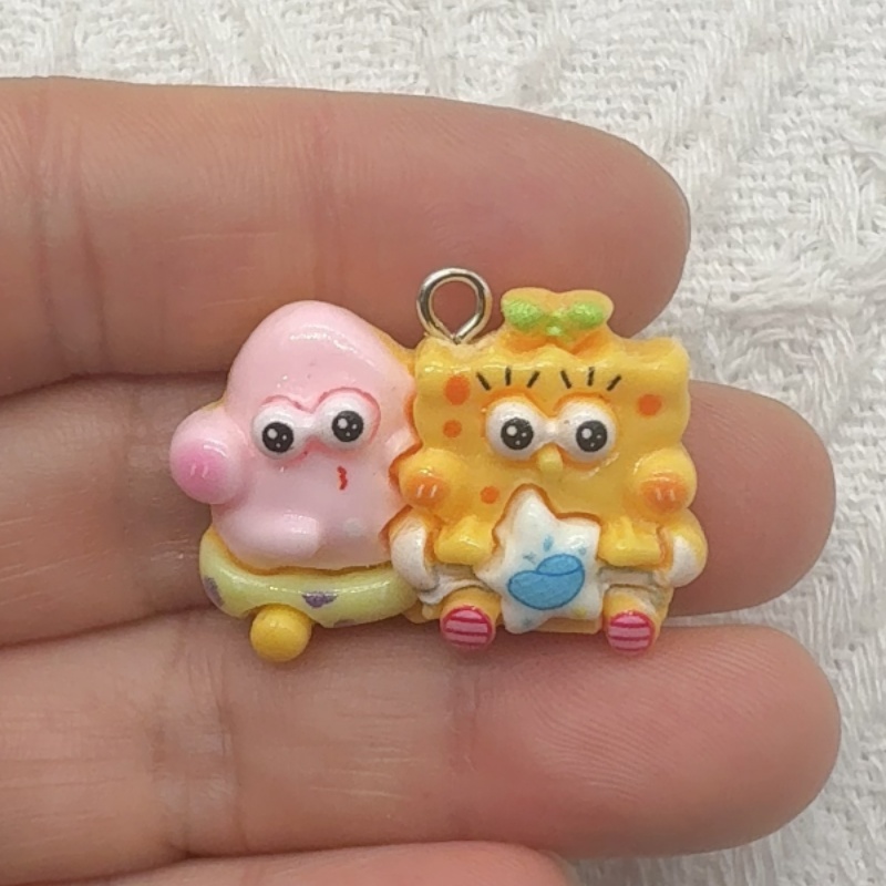 10pcs cartoon resin pendant, D - Resin Art Supplies Near Me 评论和价格