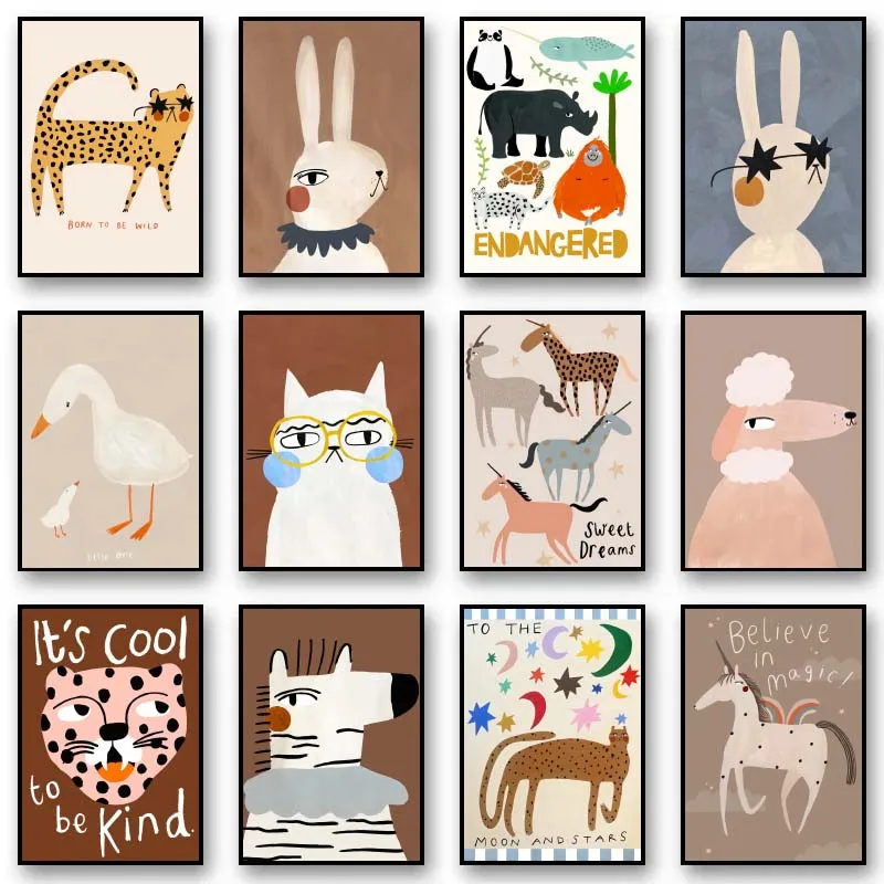 Funny Cute Animal Rabbit horse - Resin Art Wall Decor 评论和价格