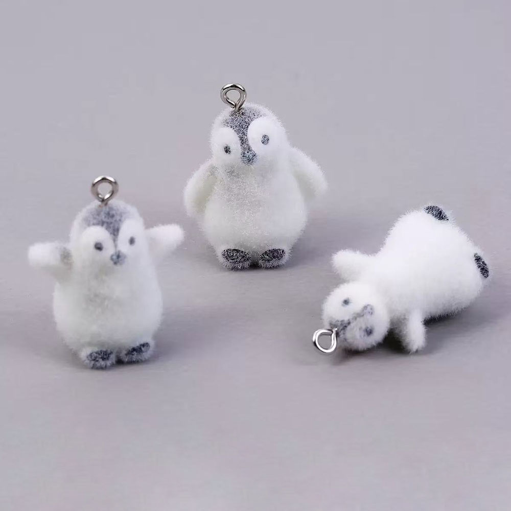5pcs Flocking Small Penguin Re - Resin Art Supplies Near Me 评论和价格