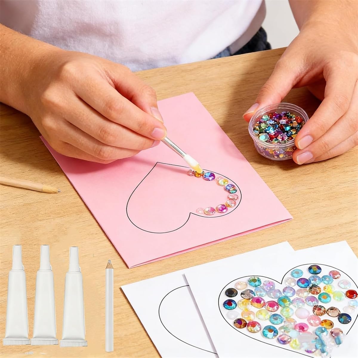 Colorful DIY Resin Rhinestone  - Resin Art Tool Kit 评论和价格