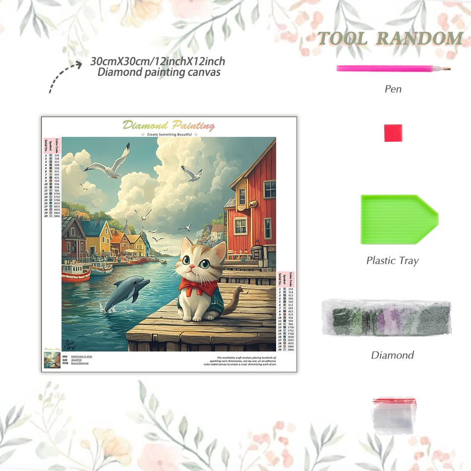 CHENISTORY Cat Diamond Paintin - Resin Art Ideas 评论和价格